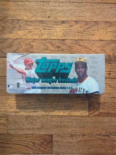 Topps MLB 1998 コンプリートセット シリーズ1 & 2 新品 工場未開封｜トレーディングカード　ラフテル