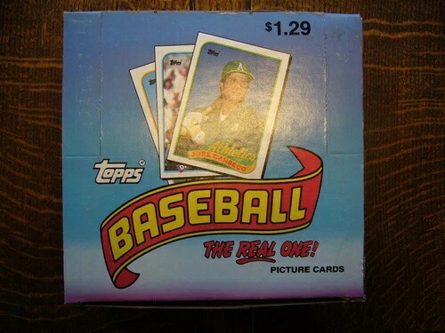 1989年 Topps ベースボール ジャンボ チェロボックス - 未検査工場未開封チェロパック 24個｜トレーディングカード　ラフテル