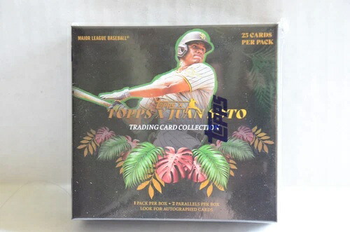 Topps x Juan Soto MLB トレーディングカード 工場未開封ボックス|トレーディングカード ラフテル