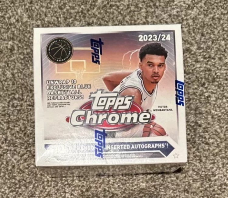 2023-24 Topps Chrome バスケットボール メガモンスターボックス 未開封｜トレーディングカード　ラフテル 48,180円