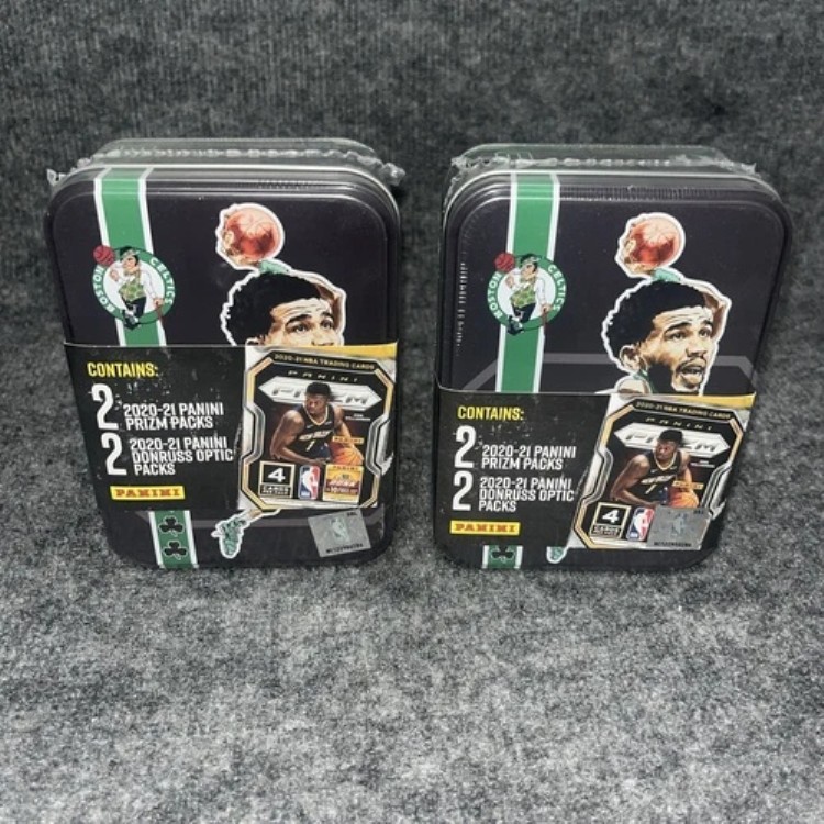 20202021 Panini Prizm + Donruss Optic Jayson Tatum NBA Lab Tin 8パック入り 2個入り|トレーディングカード ラフテル