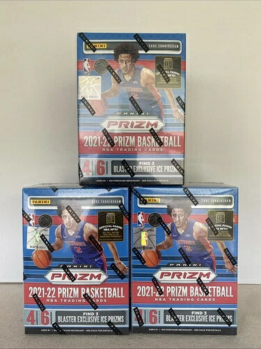 2021-22 パニーニ プリズム NBA バスケットボール ブラスターボックス (3個セット)｜トレーディングカード　ラフテル