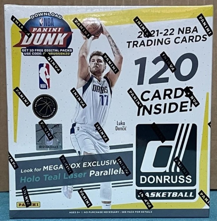 2021-22 パニーニ ドンラス NBA バスケットボール メガボックス - 工場未開封|トレーディングカード ラフテル
