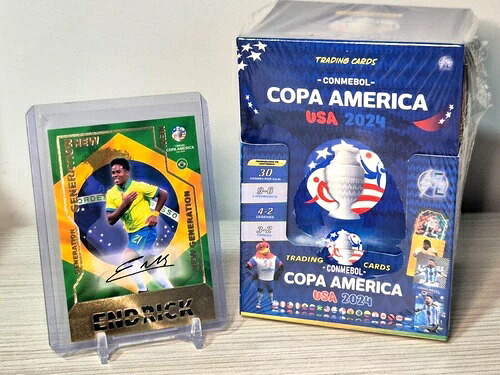 コパ・アメリカ USA 2024 EF ボックス + カード エンドリック・フェリペ 直筆サイン|トレーディングカード ラフテル