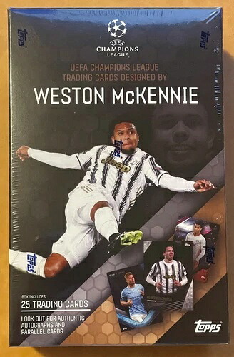 2021 Topps Weston McKennie「What it Takes」キュレーテッドセット 未開封ボックス｜トレーディングカード　ラフテル