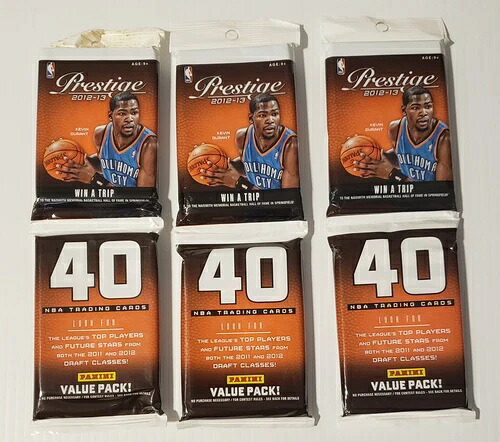 2012-13 Panini Prestige バスケットボール ファクトリーシール ラックパック 3個セット - 40個/パック｜トレーディングカード　ラフテル
