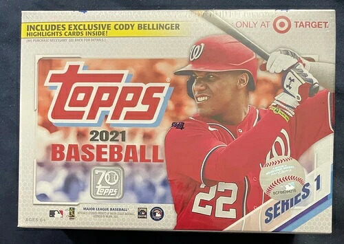 2021 Topps シリーズ1 ベースボール メガボックス ターゲット限定 工場未開封｜トレーディングカード　ラフテル