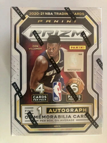 2020-2021 パニーニ プリズム NBA バスケットボール トレーディング カード ブラスター ボックス 新品未開封!|トレーディングカード ラフテル