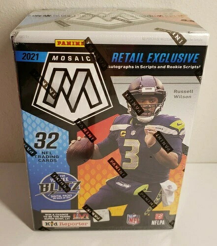 2021 Panini Mosaic NFL Football Blaster Box、新品、工場未開封、数量あり｜トレーディングカード　ラフテル