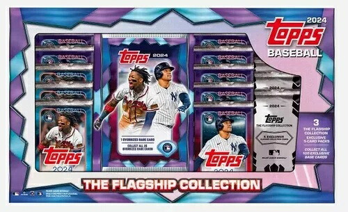 2024 Topps ベースボール フラッグシップコレクションボックス ジャンボインサート付き 新品未開封｜トレーディングカード　ラフテル