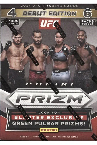 パニーニ プリズム UFC デビュー 2021 ファクトリーシール ブラスター (6パック) ボックス|トレーディングカード ラフテル