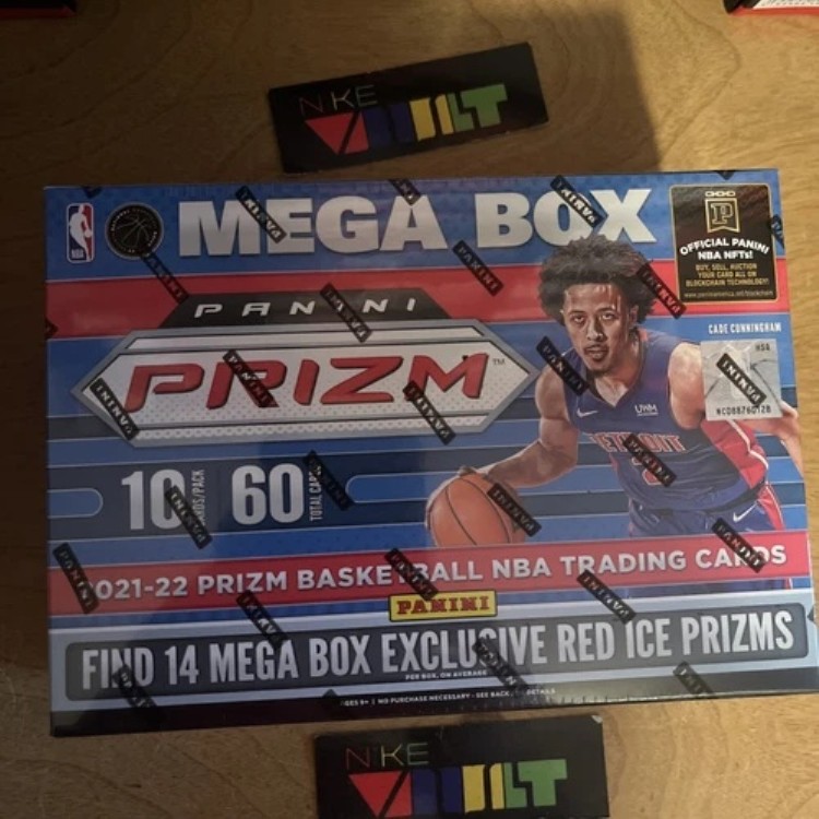 2021-22 Panini PRIZM メガボックス NBA バスケットボール - ターゲット レッドアイス - 未開封 - 手渡し|トレーディングカード ラフテル
