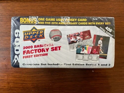 2009年 Upper Deck Factory 初版野球セット 未開封 未開封|トレーディングカード ラフテル