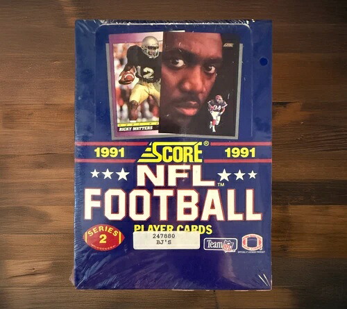 1991 スコア NFL フットボール シリーズ 2 工場未開封ボックス レジェンドとルーキー|トレーディングカード ラフテル