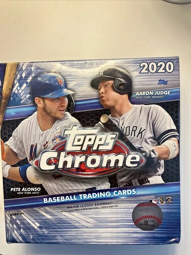 2020 Topps Chrome Baseball Mega / Monster Box 工場封印 X-Refractor 付き|トレーディングカード ラフテル