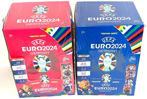 2ボックス - ボックス UEFA EURO ドイツ 2024 - 180枚のトレーディングカード ロナウド・ムバッペ|トレーディングカード ラフテル