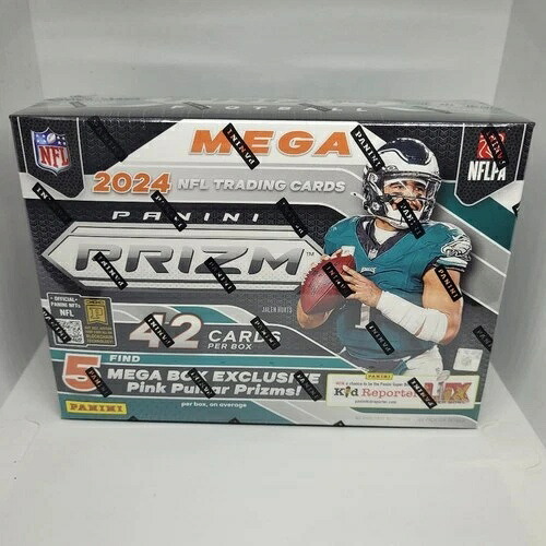 2024年 パニーニ プリズム NFL フットボール メガボックス ピンク パルサーズ - 工場未開封｜トレーディングカード　ラフテル
