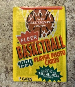 1990年 Fleer バスケットボール選手フォトカード 34パック - 未開封｜トレーディングカード　ラフテル