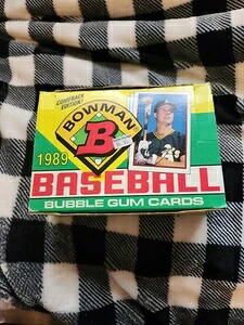 1989年 ボウマン ベースボールワックスボックス - 36個入り未開封パック - グリフィーJr.ルーキーのチャンス|トレーディングカード ラフテル