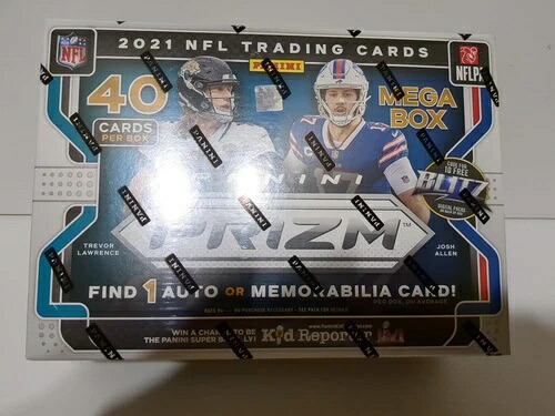 2021年 パニーニ プリズム フットボール NFL ターゲット メガボックス 工場未開封 新品 *手渡し*｜トレーディングカード　ラフテル