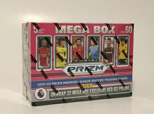 2021-22 パニーニ プリズム イングリッシュ プレミアリーグ サッカー メガボックス - 新品 工場未開封|トレーディングカード ラフテル