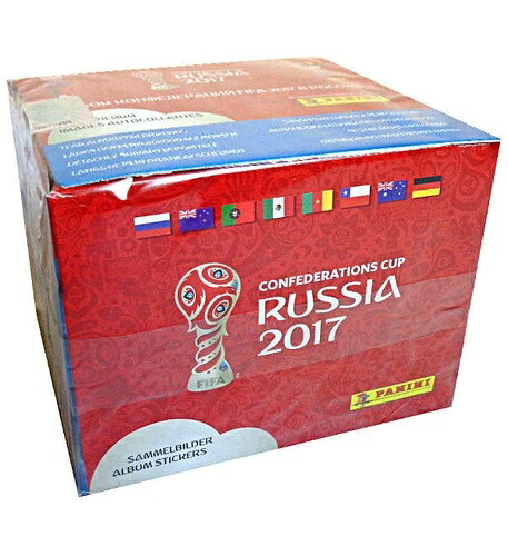 パニーニ - コンフェデレーションズカップ ロシア 2017 - 密封ボックス ドイツ語版 50 パック -｜トレーディングカード　ラフテル 46,200円