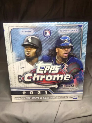 2021 Topps Chrome MLB メジャーリーグ ベースボール メガボックス 新品 工場未開封|トレーディングカード ラフテル