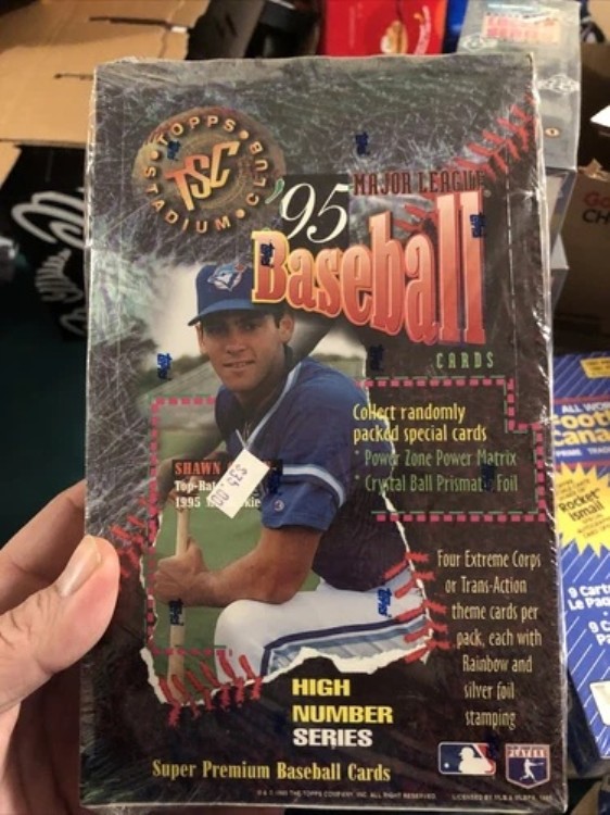 1995 Topps スタジアムクラブ ベースボール ハイナンバーシリーズ 工場未開封ボックス 新品・レア|トレーディングカード ラフテル
