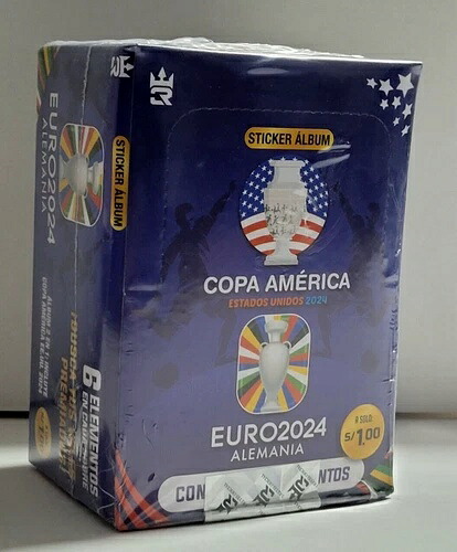 ボックス コパ アメリカ USA 2024 & ユーロカップ ドイツ 3R - 50 密封パック リオネル メッシ｜トレーディングカード　ラフテル