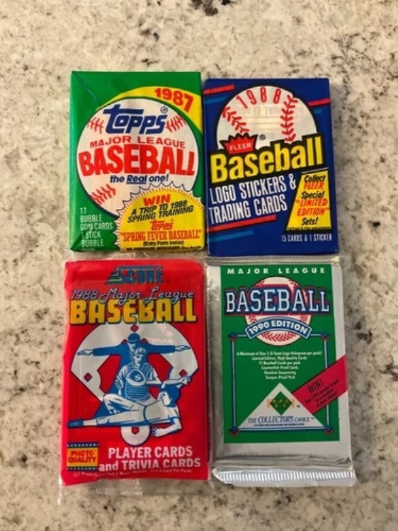 1990年以前の未開封の野球カード202枚パックを大セール!|トレーディングカード ラフテル