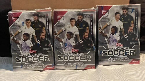 2021 Topps メジャーリーグサッカー ブラスターボックス MLS 新品未開封 12枚入り フォイル (3枚セット)|トレーディングカード ラフテル