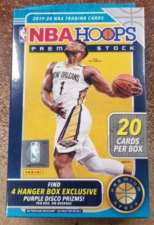 2019-20 Panini NBA HOOPS プレミアムストックハンガーボックス 新品未開封 即発送｜トレーディングカード　ラフテル