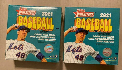 2021 Topps Heritage Wal-Mart限定メガボックス - 新品未開封|トレーディングカード ラフテル