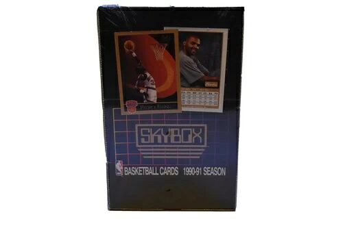 スカイボックス 1990-1991 NBA シーズン 未開封 ラッピング済み ボックスセット バスケットボールカード 540枚入り｜トレーディングカード　ラフテル