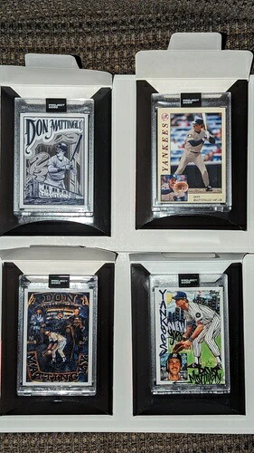 TOPPS プロジェクト 2020 ドン「ザ・ヒットマン」マッティングリー 4 パック オリジナルボックス入り|トレーディングカード ラフテル