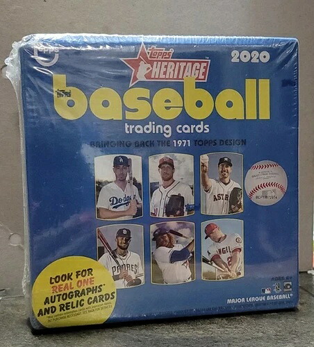 2020 Topps Heritage Walmart限定 工場未開封|トレーディングカード ラフテル