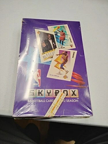 1991-92 SKYBOX バスケットボール シリーズ1 工場未開封ボックス|トレーディングカード ラフテル