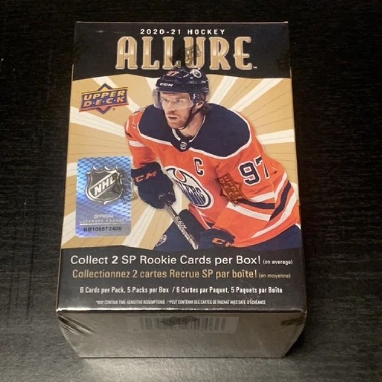2020-21 Upper Deck Allure NHL ホッケー シールド 5パック レオパード ブラスターボックス｜トレーディングカード　ラフテル