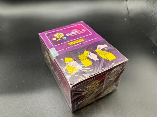 パニーニ ユーロ 2012 フットボール選手ボックス 100 パック 未開封|トレーディングカード ラフテル