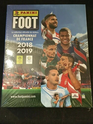ハードアルバムボックス + 50枚のパニーニフットボールチャンピオンシップカバー2018/2019未開封｜トレーディングカード　ラフテル