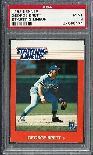1988年 ケナー スターティングラインナップ SLU ジョージ・ブレット カンザスシティ・ロイヤルズ PSA 9 ミント 95174|トレーディングカード ラフテル
