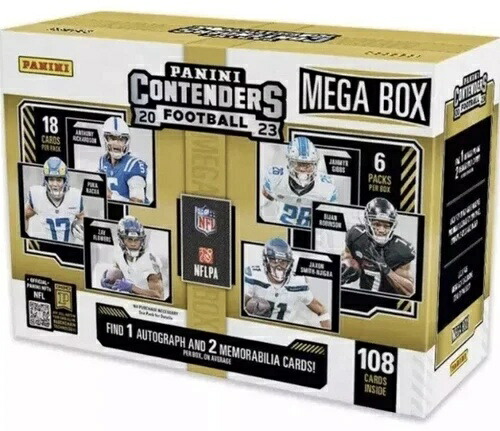2023 Panini Contenders NFL Football Mega Box - Target - 新品未開封・廃盤｜トレーディングカード　ラフテル