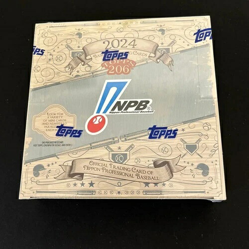 2024 Topps NPB 206 野球トレーディングカード 未開封ボックス 12パック×7枚入り 日本|トレーディングカード ラフテル
