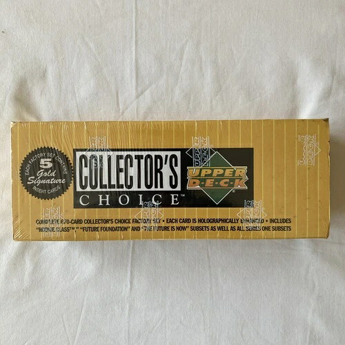 1994年 Upper Deck Collector's Choice 野球ボール コンプリートセット - 工場未開封|トレーディングカード ラフテル