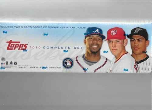 2010 Topps ベースボール コンプリート ファクトリーシール ホビーボックスセット|トレーディングカード ラフテル