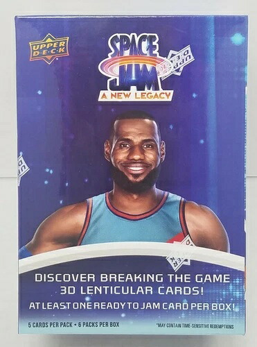 2021 Upper Deck Space Jam A New Legacy Box 未開封 レブロン｜トレーディングカード　ラフテル