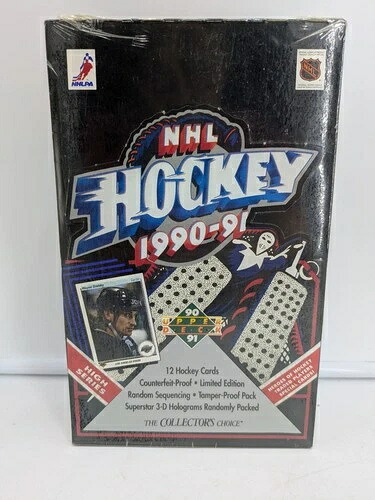 ヴィンテージ 1990-91 アッパーデッキ NHL ホッケー ハイシリーズ 未開封ボックス グレツキーボックス バリアント｜トレーディングカード　ラフテル