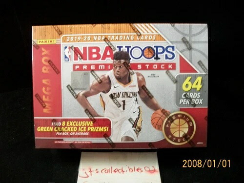2019 20 NBAフープス プレミアムストック メガボックス グリーンアイス ファクトリーシール レッド 64枚｜トレーディングカード　ラフテル