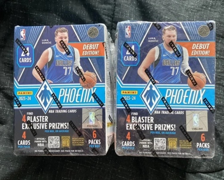 PANINI PHOENIX 2023-24 NBA B-BALL Blaster 2個 工場未開封 軽度ダメージ箱｜トレーディングカード　ラフテル