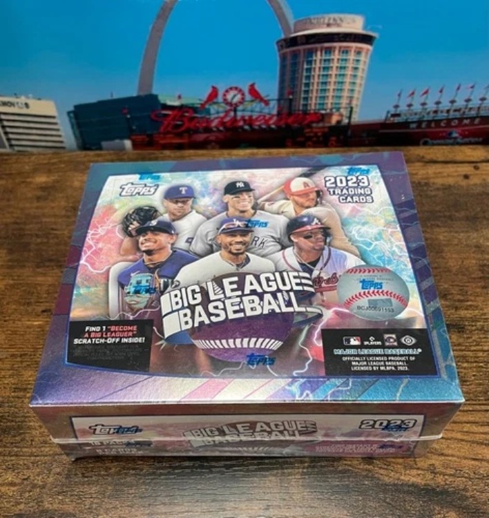 2023 Topps Big League Hobby Baseball 工場未開封ボックス 18パック入り|トレーディングカード ラフテル